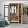 Kleiderschrank ’Eiselfing’ 176 x 120 x 52 cm mit 3 Türen, 1 Produktbild-Vorschau 1