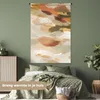 MuchoWow® Wandteppich Wandbehang Farbe - Gold - Rot 120x180 Produktbild-Vorschau 4