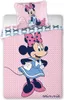 FARO Baby-Bettwäsche, Minnie Maus, blaues Kleid, 100x135 cm Produktbild-Vorschau 1