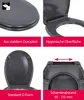 aquaSu® Basic, WC-Sitz in Grau, Duroplast Toilettendeckel Produktbild-Vorschau 3