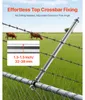 SucceBuy Übersteigschutz Zaunerhöhung, 18er-Pack, 695 mm Produktbild-Vorschau 5