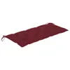 vidaXL Banc de jardin pliable avec support 118 cm bambou Voir les images du produit 4