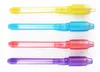 Four pens of different colors are lined up horizontally against a white background. Produktbild-Vorschau
