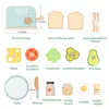 Spielküche Holz Toaster & Sandwich Kinderküche, Spielküche Produktbild-Vorschau 4