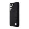 A black smartphone case with BMW branding is shown against a white background. Produktbild-Vorschau