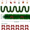 ROSEJANE Guirlande de Noël artificielle, 8 mètres, verte Voir les images du produit 2