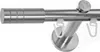 Innenlauf Gardinenstange Edelstahl look, Durchmesser 16mm, Produktbild-Vorschau 1