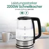 Emerio WK-130126 bollitore elettrico 1,7 L 2200 W nero, Anteprima dell’immagine prodotto 5