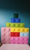 FOLTE 3D Wandpaneele 30x15 cm Filz - Blöcke, Kinderzimmer, Produktbild-Vorschau 5