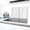 Glasschutzplatte für Herd 2x40x52 Weiß Produktbild-Vorschau 3