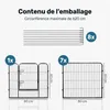 IvoQ Parc pour chiots – Enclos pour chiens – 8 Panneaux – Voir les images du produit 7