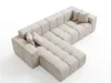 GrainGold Ecksofa L-Form Loopo Links - Moderne Ecksofa, Produktbild-Vorschau 7