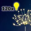 Solar Gartenleuchte Löwenzahn 120 LED – Feuerwerk-Effekt Produktbild-Vorschau 3