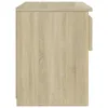 Nachttische 2 Stk. Sonoma-Eiche 40x30x39 cm Holzwerkstoff Produktbild-Vorschau 5