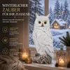 formano Dekofigur Eule 37 cm in reinweiß als Wintereule Produktbild-Vorschau 2