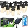 Solar Partylichterkette 10m LED USB Solar Garten Produktbild-Vorschau 1