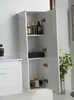 Badmöbel Set 120cm 5-tlg LED  Weiß Hochglanz Produktbild-Vorschau 8