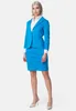 Rayshyne Damen Kurzblazer Sportliches Sakko Business Blazer Produktbild-Vorschau 2