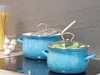 Belis Pot en émail avec couvercle en verre FLOWER 16 Voir les images du produit 8