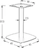 Tischgestell aus Metall SH-3050-2/L, für Büro, Hotel, Produktbild-Vorschau 2