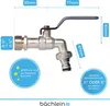 Bächlein Universal Wasserhahn für den Garten [anthrazit] - Produktbild-Vorschau 9