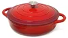 osoltus Gusseisen Bauernpfanne m. Deckel Topf 28cm  Emaille Produktbild-Vorschau 1