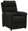 relaxačné kreslo vidaXL Black Fabric Náhľad obrázku produktu 8