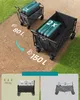 SONGMICS Faltbarer Bollerwagen, Transportwagen mit Griff, 4 Produktbild-Vorschau 6