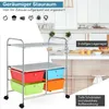 COSTWAY Badrollwagen Schubladen Küchenwagen Rollwagen Produktbild-Vorschau 3