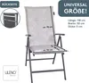 LILENO HOME Gartenstuhl Auflagen als [1er Set - Hochlehner] Produktbild-Vorschau 2