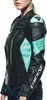 Dainese Racing 4 Damen Motorrad Lederjacke, schwarz/türkis, Produktbild-Vorschau 5