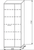 möbelando Schuhschrank Garderobenschrank Holzschrank Produktbild-Vorschau 4