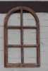 Fenster Sprossenfenster Bilderrahmen halbrund Wanddeko Holz Produktbild-Vorschau 2
