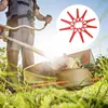 100 Stücke Ersatzmesser Set, Rasentrimmer Messer Kunststoff Produktbild-Vorschau 6