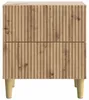 vidaXL Table de chevet, 2 pièces, chêne artisanal, 43 x Voir les images du produit 5