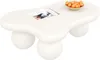 Sweiko Table basse blanche style nuage avec éclairage LED - Voir les images du produit 4