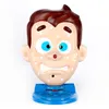 A toy face with pimples on a white background. Podgląd zdjęcia produktu