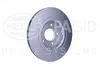 2x HELLA 8DD 355 111-571 Bremsscheibe Vorderachse Produktbild-Vorschau 3