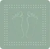 Kleine Wolke Duscheinlage Foot" jade 55x55 cm" Produktbild-Vorschau 1
