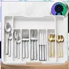 EDIBAZZAR | Organizér do zásuvky na příbory, 8 přihrádek, Náhled obrázku produktu 6