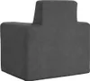 vidaXL Kindersofa Anthrazit Weich Plüsch Produktbild-Vorschau 5