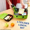 Minecraft Lunch Tasche, Brotdose & Trinkflasche, 3-tlg. Set Produktbild-Vorschau 2