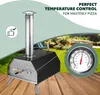 forno per pizza bremermann con pietra per pizza 30x2x30 cm Anteprima dell’immagine prodotto 4