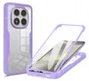 A phone case is shown from two angles against a white background. Produktbild-Vorschau