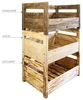Hundebett aus Massivholz 90x57x45 cm – Braun, Natur oder Produktbild-Vorschau 2