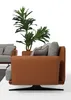 Zweisitzer Sofa 2 Sitzer Stoff Orange Modern Design Produktbild-Vorschau 8
