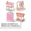 BABY born Minis - Playset Furniture, Kleiderschrank, Produktbild-Vorschau 2