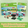 A science kit for children, featuring electronic components and a handbook, with a pirate-themed boat illustration on the box. Náhled obrázku produktu