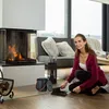 relaxdays Ascheeimer mit Deckel 4,5 Liter Produktbild-Vorschau 2