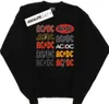 AC/DC - Sweatshirt für Damen BI3294 (L) (Schwarz) Produktbild-Vorschau 1
